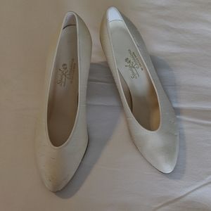 Silk dress shoes